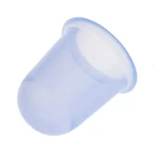 Полностью лицевая терапия тела Вакуумный силиконовый стакан устройства анти-целлюлит похудение массажные чашки-синий, м красочный