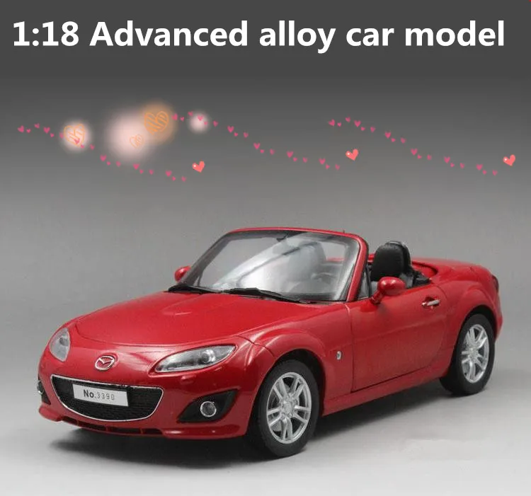 Высокая имитация 1:18 усовершенствованная модель автомобиля из сплава MAZDA MX-5