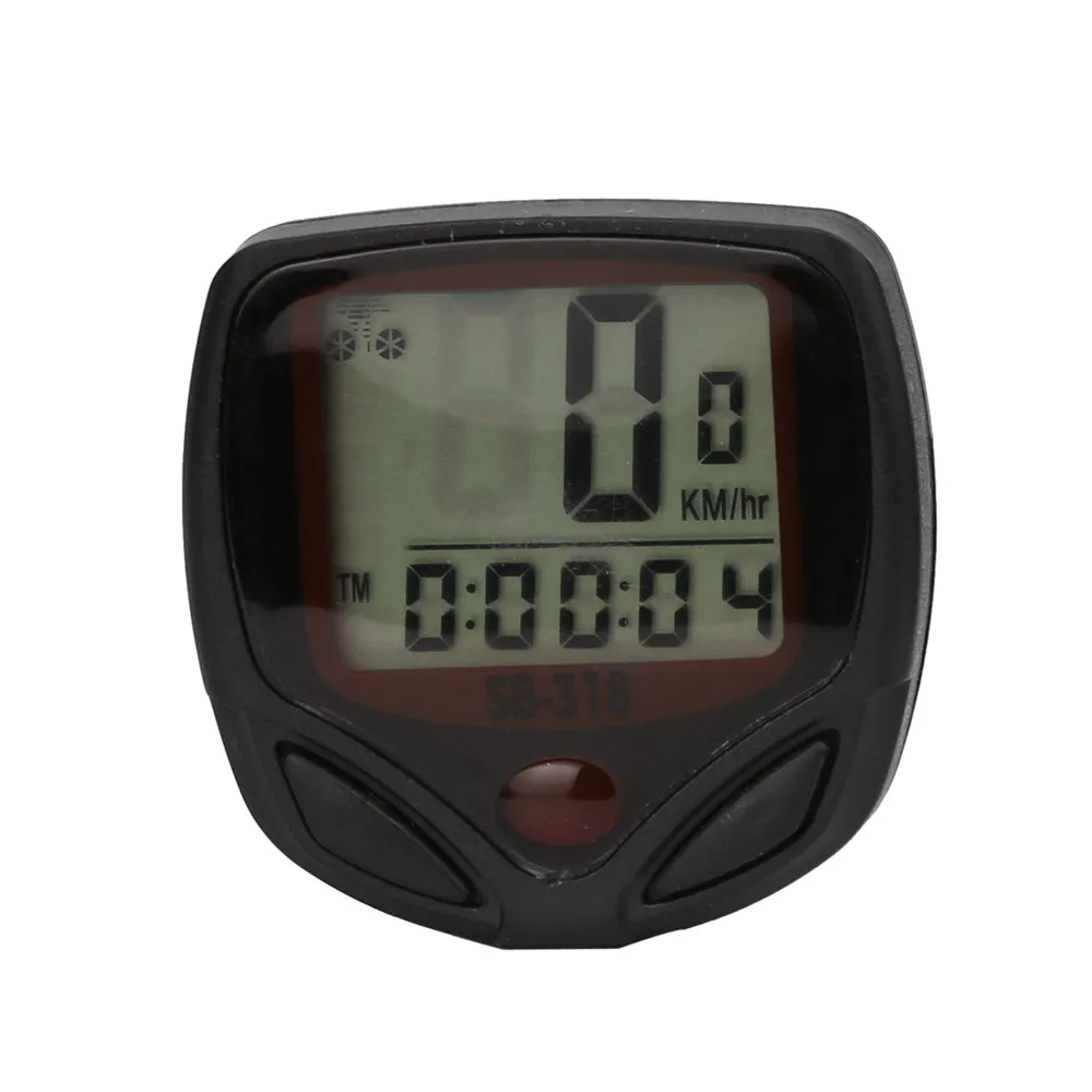 

Waterproof Bicycle Bike Cycle LCD Display Digital Computer Speedometer Odometer with Green Backlight Bike accessories 21