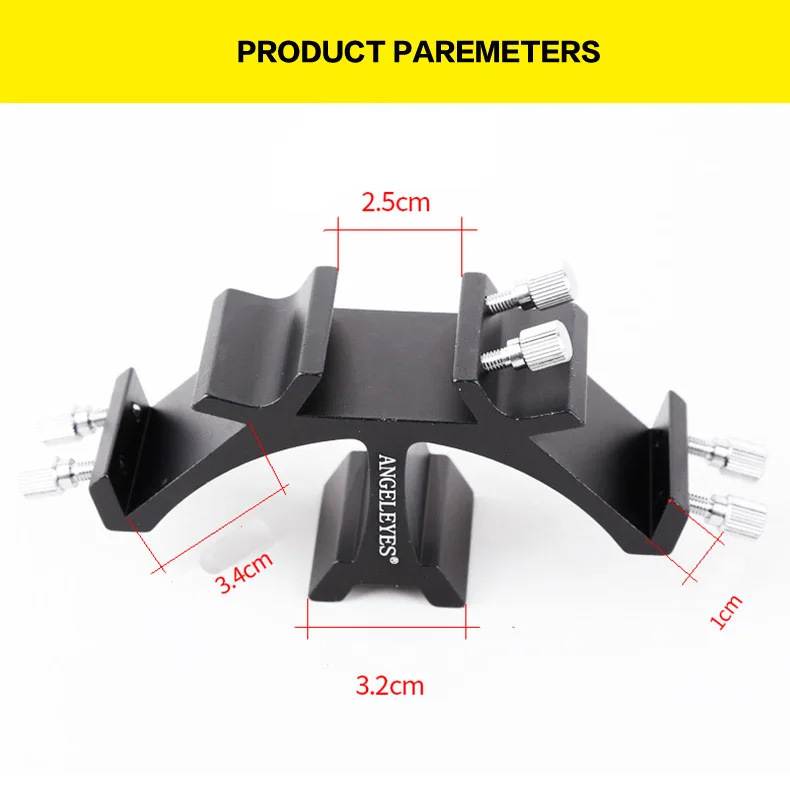 Angeleyes Многофункциональный фиксированный слот Deluxe Finder scope ласточкин хвост Монтажный кронштейн база астрономический телескоп FinderScope кронштейн