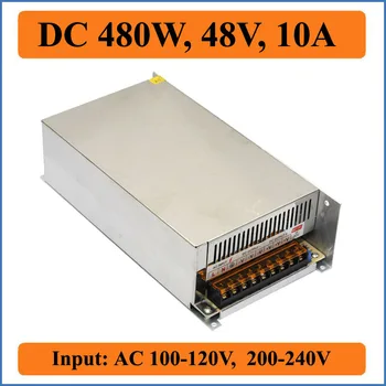 

480W 48V 10A Switching Power Supply Voltage AC100-240V Input Transformer to DC 48V Outputs equipment for LED driver Strip light