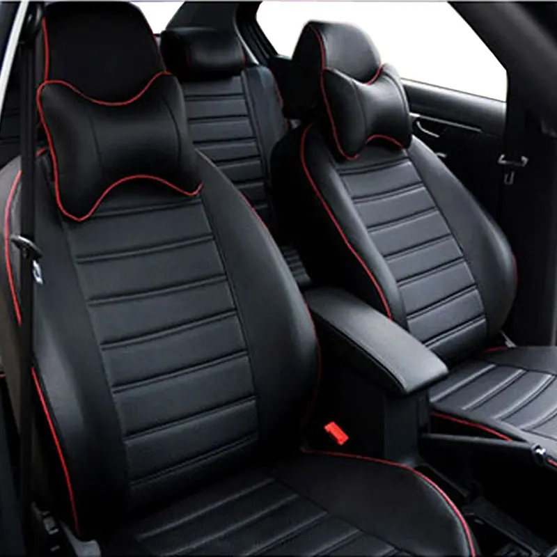 Full set car seat covers fit Toyota Land Cruiser black//grey seat cover
