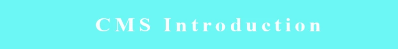 CMS introduction