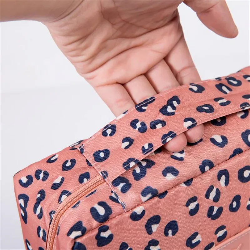 Fashion Portable Cosmetic Bag Women Make Up Bag Travel Organizer Polyester Packaging Cube Neceser Mujer Fashion Portable Cosmetic Bag Women Make Up Bag Travel Organizer Polyester Packaging Cube Neceser Mujer