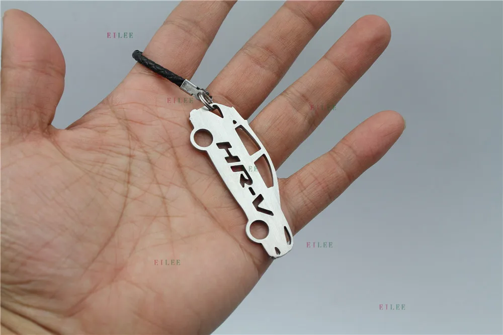 

Fit for Honda HRV Stainless Steel Key Chain Ring Bag Pendant Trim