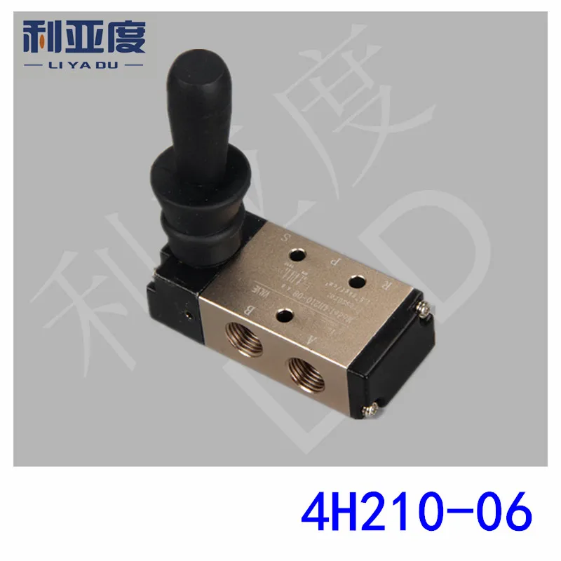 4H210-06 G1/8 ручной клапан пневматический направленный 4H210 | Обустройство дома