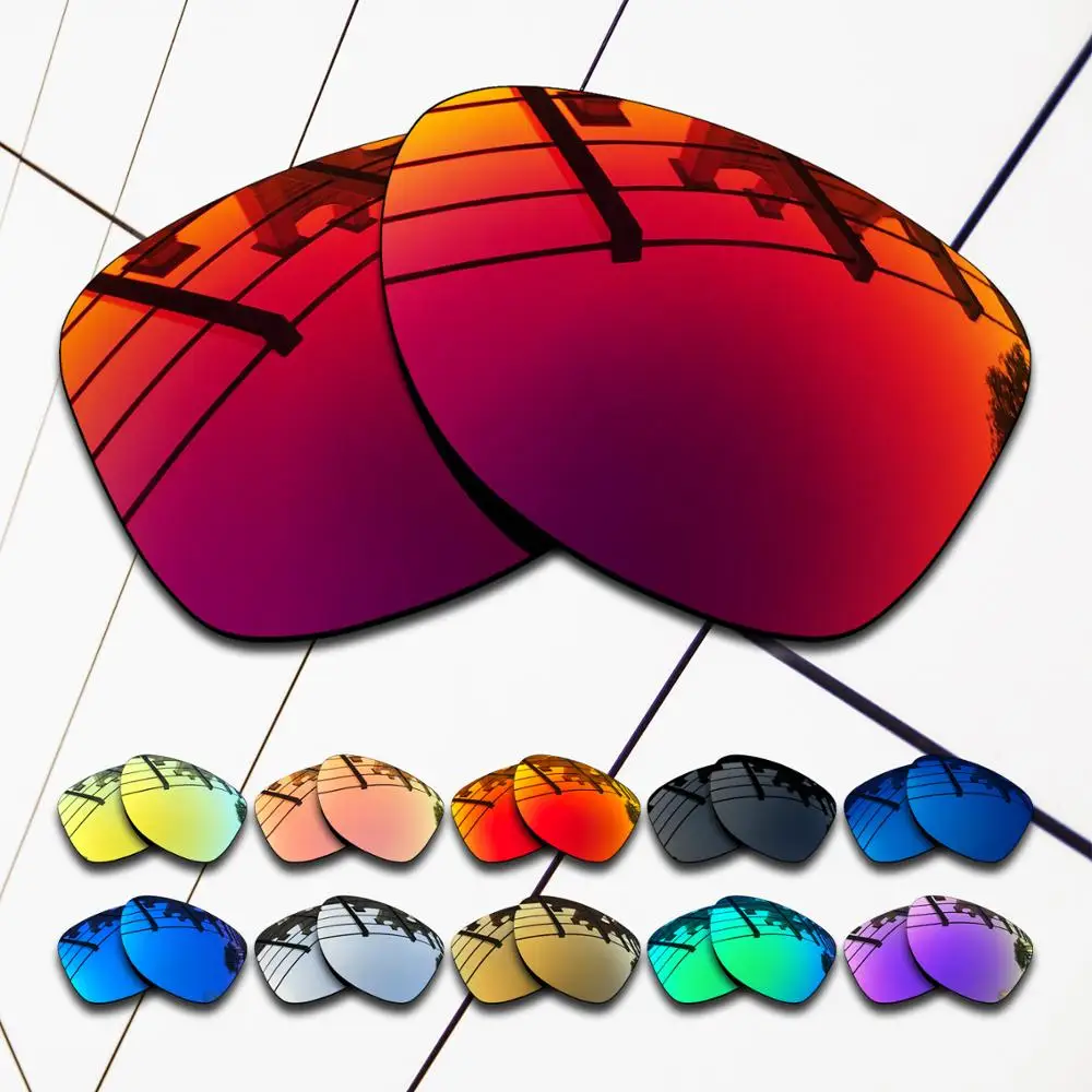 Wholesale E.O.S Polarized Replacement Lenses for Oakley Feedback Sunglasses - Varieties Colors oowlit lenses replacements for oakley holbrook xl oo9417 sunglasses polarized multi colors