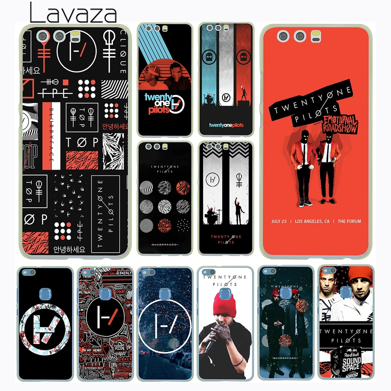 

Lavaza 21 Twenty One Pilots Phone Case for Huawei P30 P20 P10 P9 Plus P8 Lite Mini 2017 2016 2015 P smart Z 2019