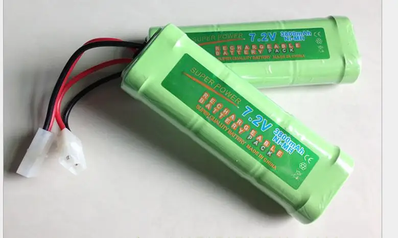 

New rechargeable battery pack SC 7.2v 3800mAh NI-MH battery NiMH batterie battery Pack 7.2v for RC Car Truck Buggy boat