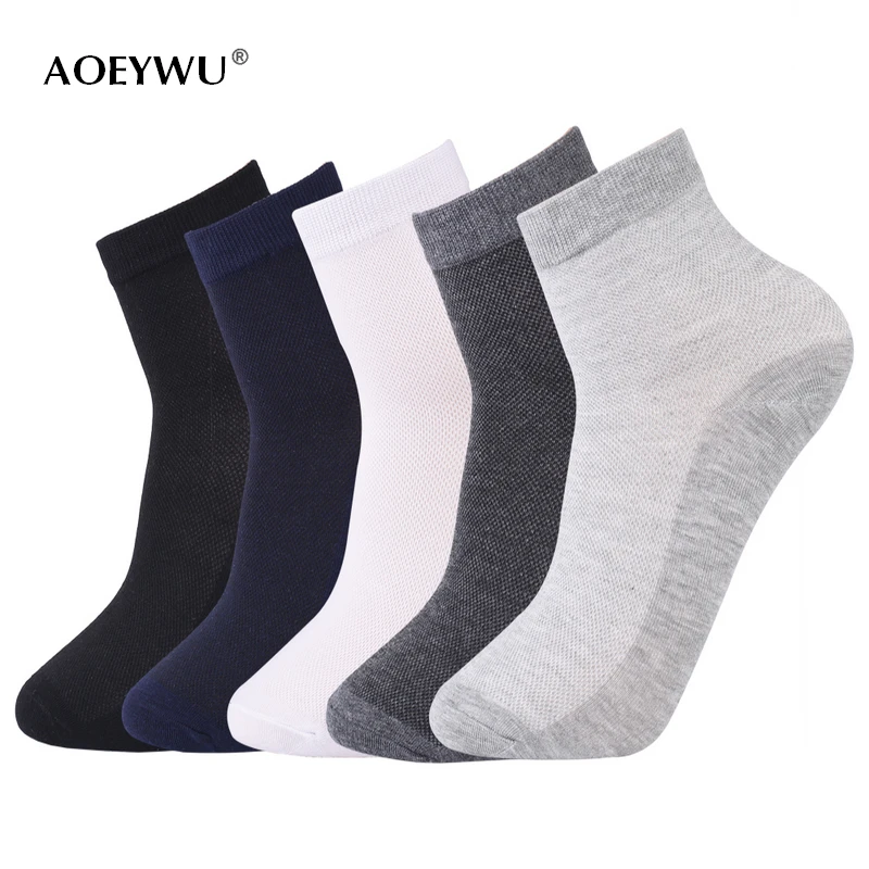 

10Pairs/lot High Quality Men Business Mesh Thin Cotton Socks For Male Spring Summer Eur39-44