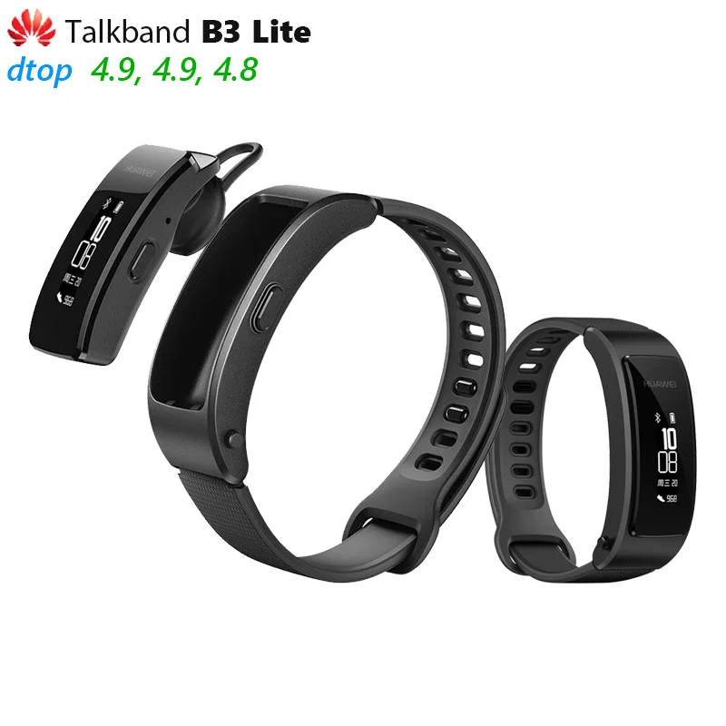 Оригинальный Смарт браслет huawei Talkband B3 Lite bluetooth гарнитура ответ/завершение вызова