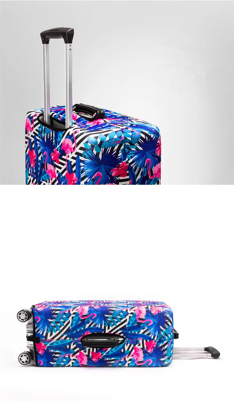 Дорожный чемодан защитный чехол на чемодан чехол для путешествий Аксессуары Эластичный Чемодан пылезащитный чехол для 18 ''-29'' чемодан