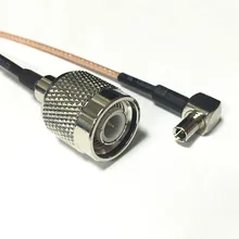 3g 4G модемный кабель TS9 мужской угловой переключатель TNC Мужской РЧ-кабель RG178 15 см