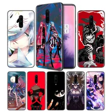 Manga Anime Soft Black Silicone Case Cover for OnePlus 6 6T 7 Pro 5G Ultra-thin TPU Phone Back Protective