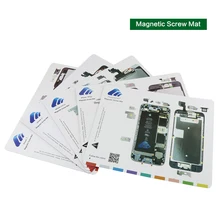 Профессиональный направляющий коврик для iPhone 8, 8 plus, 7 Plus, 6 S, 6, 5S, 5, магнитный винт, хранитель, диаграмма, коврик, инструменты для ремонта мобильного телефона
