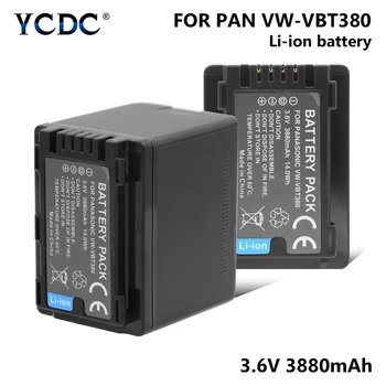 

VW-VBT380 Rechargeable Camera Battery For Panasonic HC-VXF999 VXF990 VX980 VX1K VX981 HC-W850 HC-W580K HC-W858 Bateria Batteries