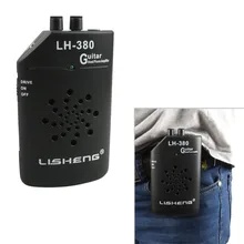 Mini Portable Electric Bass Guitar Amplifier 9V 1 3W Audio Guitar Amp With Distortion Effect Clip