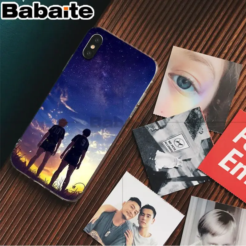 Haikyuu Hinata attacks аниме хит продаж Модный чехол для телефона iPhone 8 7 6 6S Plus X XS max 10 5 5S SE XR 12