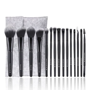 

Make Up Brushes 15pcs Makeup Brush Set Powder Blush Foundation Eye Shadow Eyeliner Eyelash Blending Brush