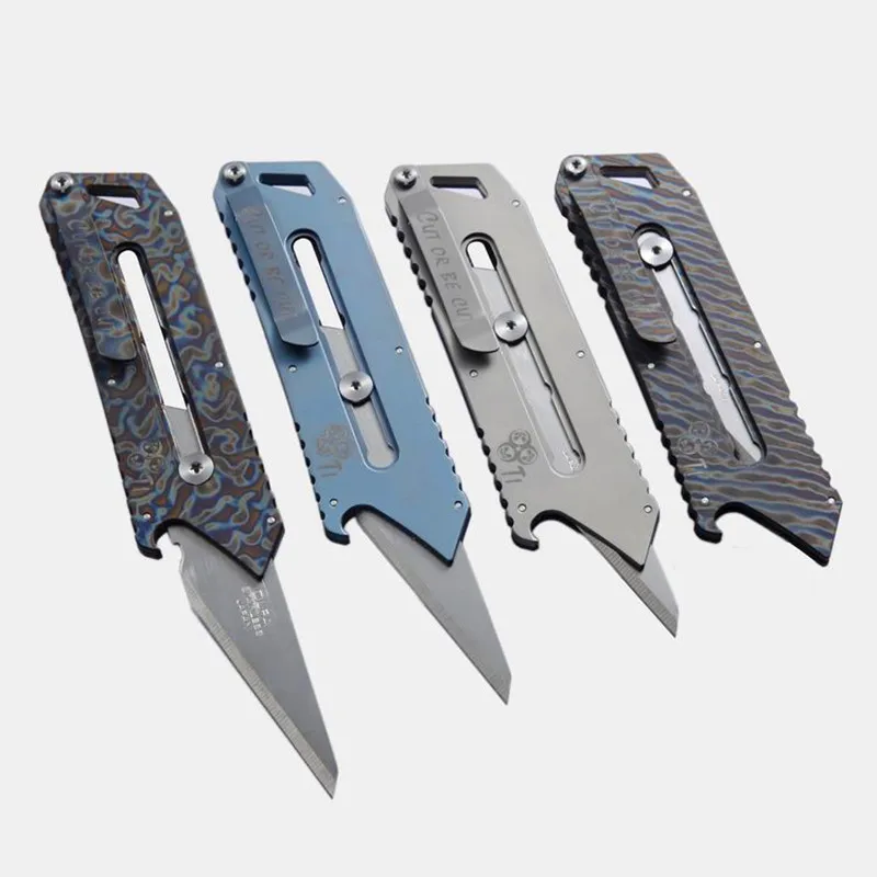 edc outdoor multi tool titanium alloy tactical edc pocket cutting tools mini knife knives edc outdoor multi tool titanium alloy tactical edc pocket cutting tools mini knife knives