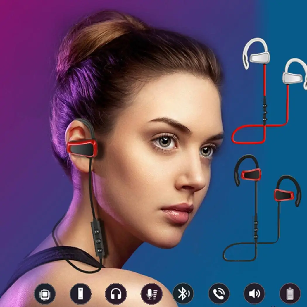 Общие беспроводные Bluetooth стерео наушники вкладыши Спорт простой дизайн и очень