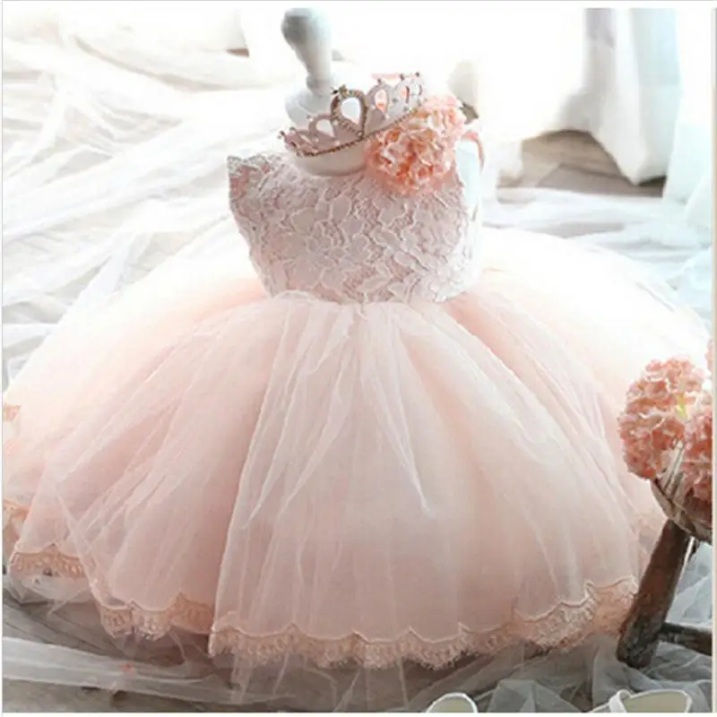 

Girls Dress For Girl Wedding Party Infant Bebes Summer Dress Toddler Baby Dresses Cute Tutu Lace Girls Christmas Formal Dresses