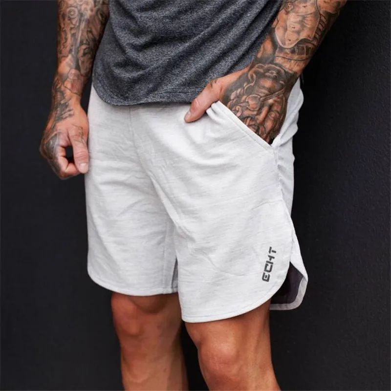 

New Fashion Men Beaching Shorts Cotton Bodybuilding Short Casual Men Shorts Ropa Para Hombre Casual Hip Hop Shorts 50DK011