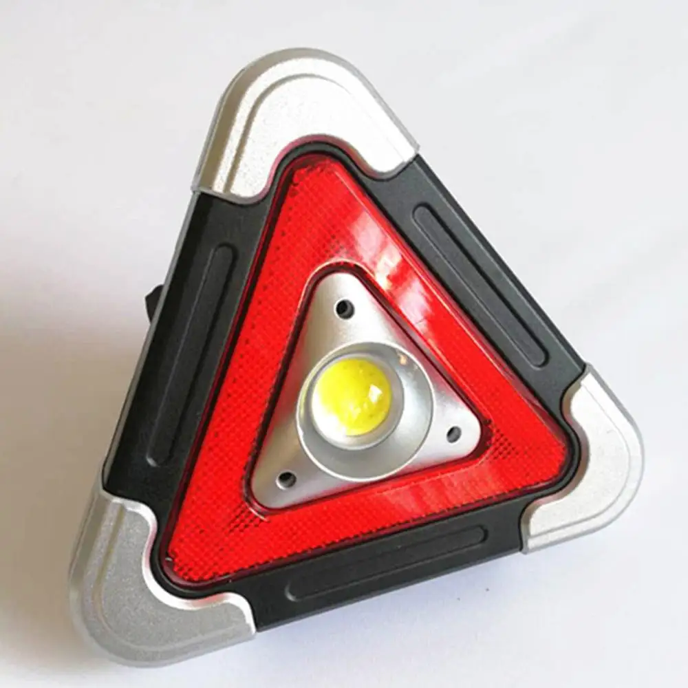 

Multi-function battery Portable LED light triangle warning emergency light COB flood light camping camping light XF30