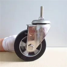 Made in China 4 inch stainless steel casters Double Ball Bearing Aluminum Core Screw caster Made in China 4 inch stainless steel casters Double Ball Bearing Aluminum Core Screw caster