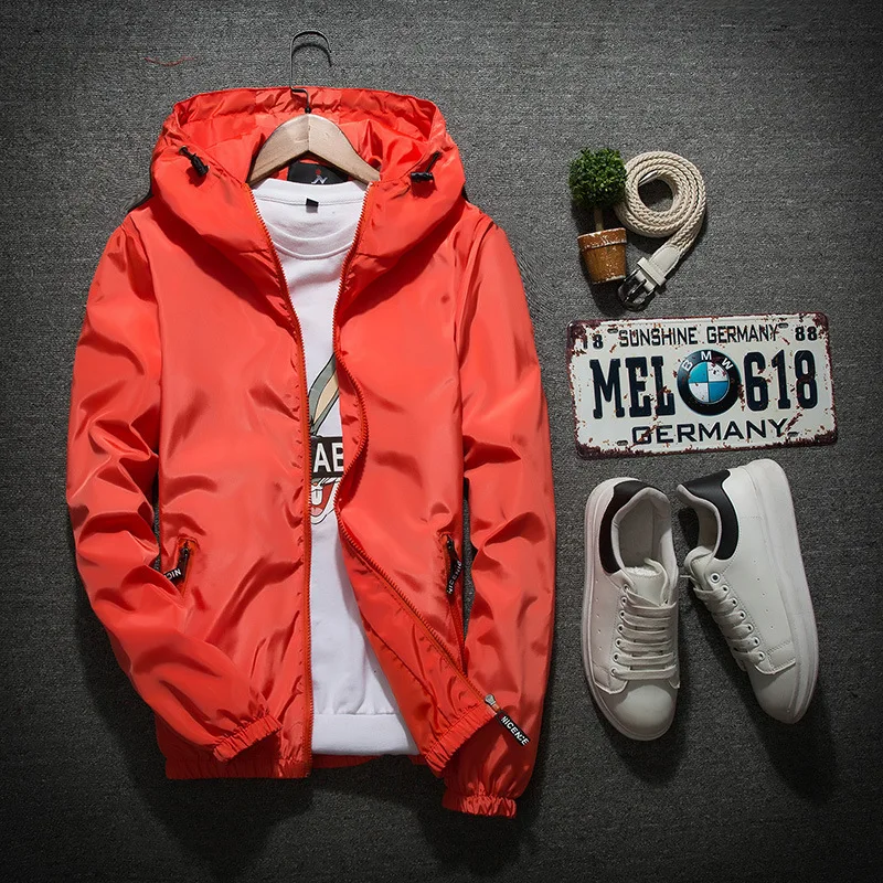 Casual Hooded Bomber Jacket 3