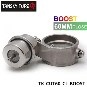 Tansky - H Q  NEW Boost Activated Exhaust Cutout / Dump 60MM Close Style Pressure: about 1 BAR TK-CUT60-CL-BOOST
