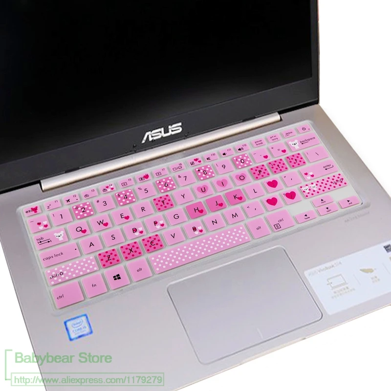 Защитный чехол для 14 дюймовой клавиатуры ноутбука ASUS ZenBook Flip дюймов UX461UA UX461UN UX461 /