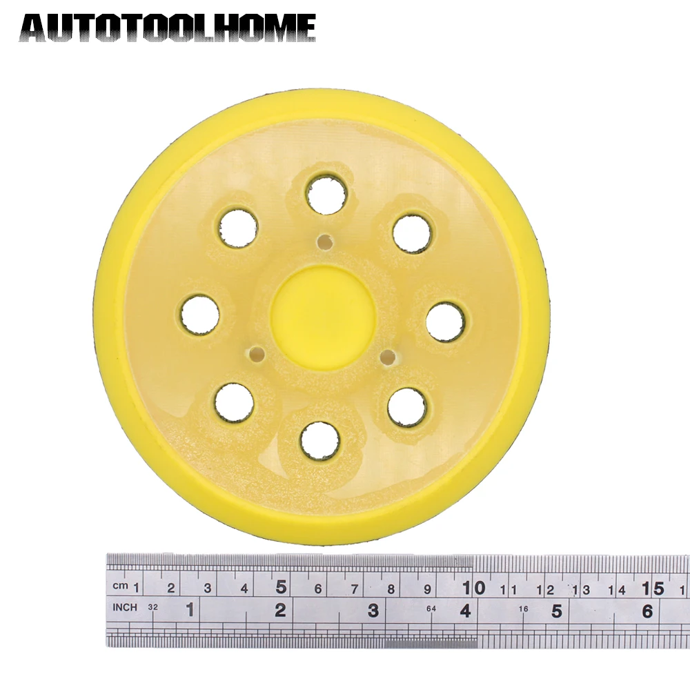 5" 125мм Подошва для угловой шлифовальной машины подходит для шлифовки зачистки полировки совместим с Air Sander и другими