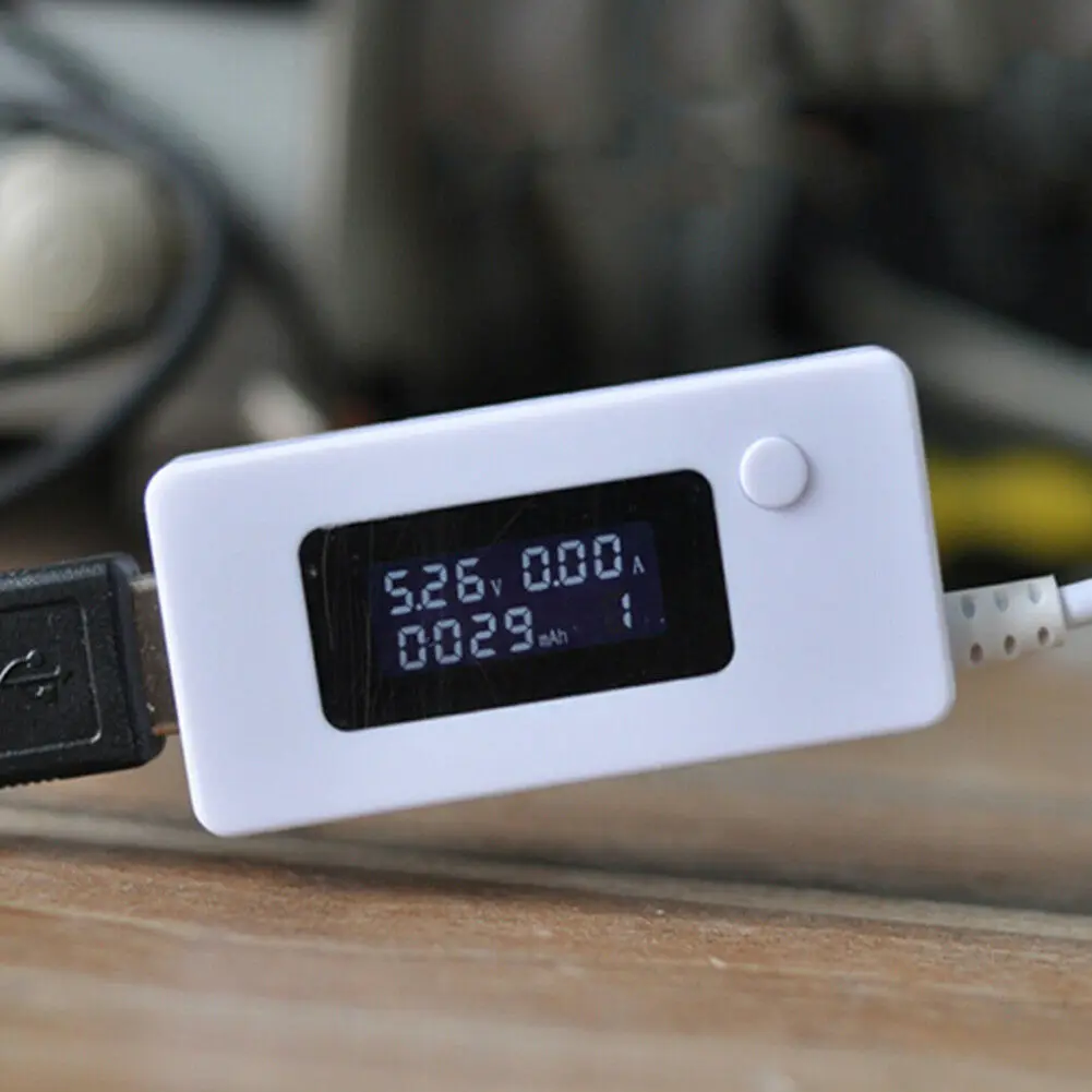 

Multimeter Charger High-Low Checker Phone Adapter Current tester Power Detector Speed Test Battery Accessories