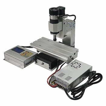 

Mini CNC 1010 Vertical Type Wood Router3 Axis Motor Column type Engraving Machine