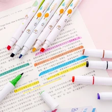 12/24/36 Цвет/комплект с двойной головкой художественный маркер ручка Канцелярия для учеников рисунок для каракулей, маркер, офисные школьные принадлежности подарок для детей
