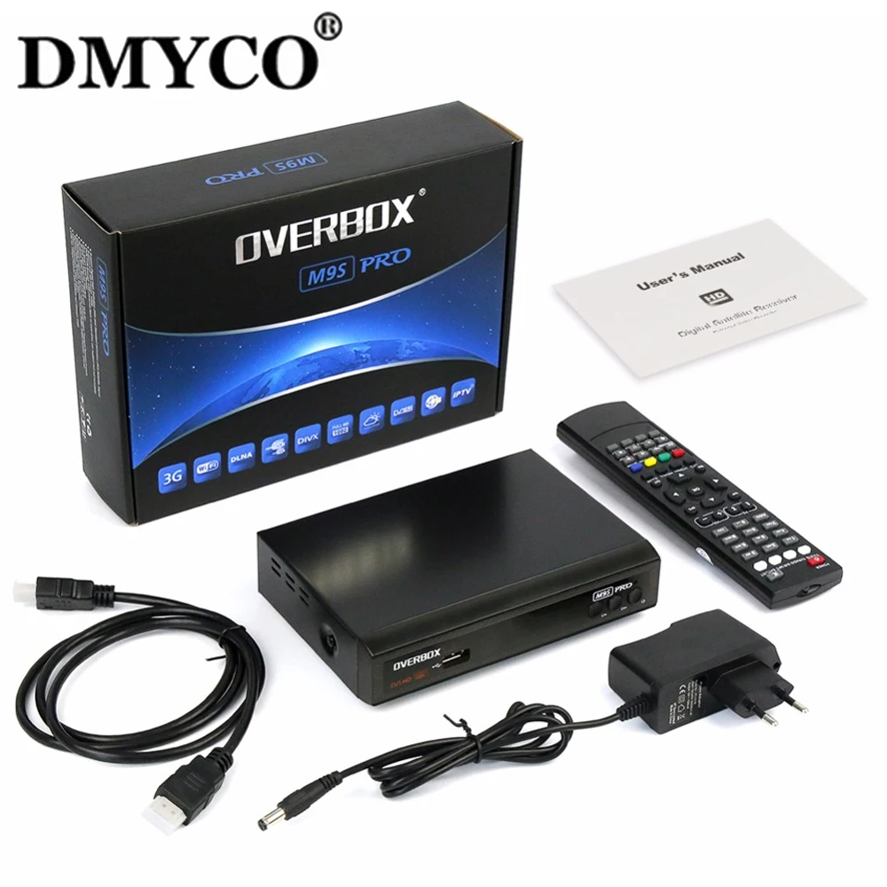 

2019 Newest Satellite Receiver V9S PRO Support MPEG-5 / H.264 Hardware decoding Upgrade Smart TV BOX