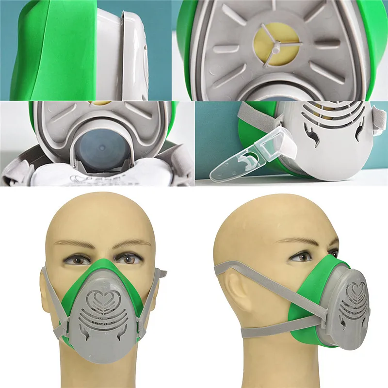 Горячая N3800 фильтр распыления краски картридж противогаз Пылезащитная Анти-пыль респиратор рабочее место маска Высокое качество