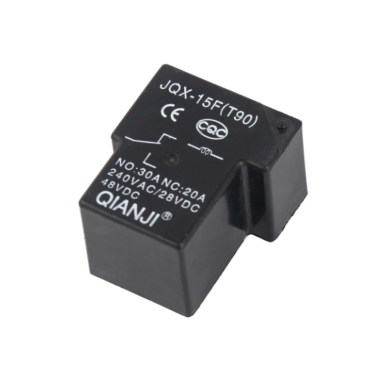Миниатюрное электромагнитное реле DC48V 5 шт./лот JQX-15F-1Z 30A NC 20A 240VDC/28VDC 48VDC бесплатная