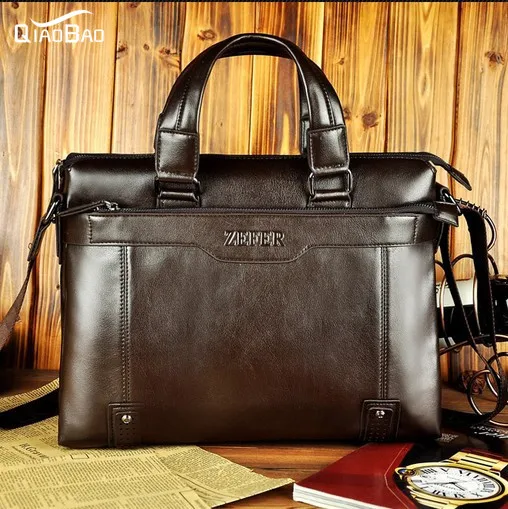 

2016 Free shipping fashion genuine leather men shoulder bag, Quality guarantee Brand Bags men's business bag