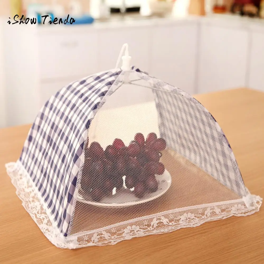 

Kitchen Food Cover Umbrella Shaped Picnic Barbecue Cooking Party Fly Mosquito Resistant Mesh Net Tent table mesh food covers
