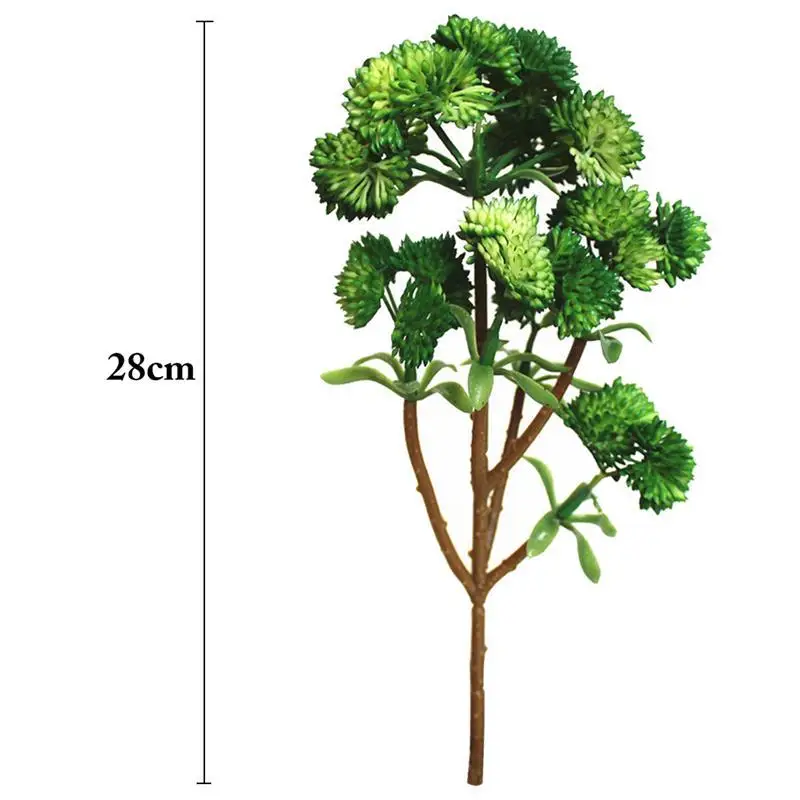 Реалистичные искусственные растения креативное моделирование суккулентная Цветочная головка Цветочная композиция DIY аксессуары большой алоэ декор из растений