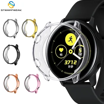 

Full Protector Case for Samsung Galaxy Watch active Watch Ultra-thin TPU Screen Protection Frame for Galaxy Watch active SM-R500