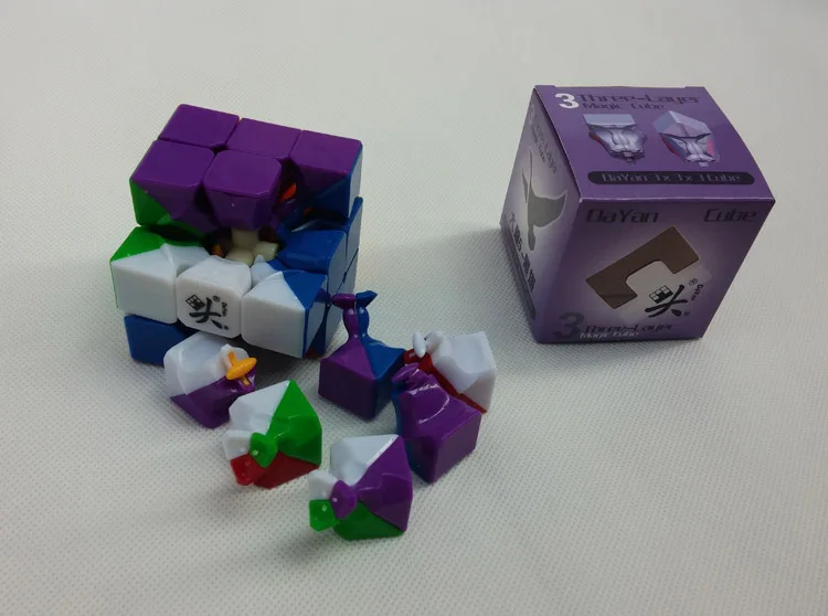 dayan zhanchi 5.7cm stickerless-purple 2