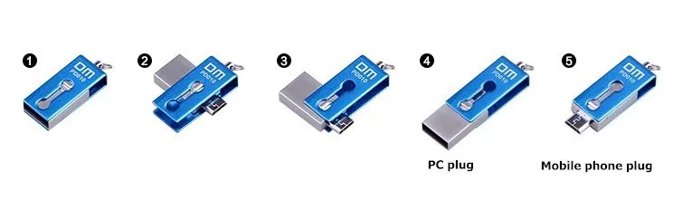 DM PD010 16 ГБ 32 ГБ OTG USB флеш-накопители смартфон планшетный ПК Внешний накопитель микро-накопитель карта памяти Usb