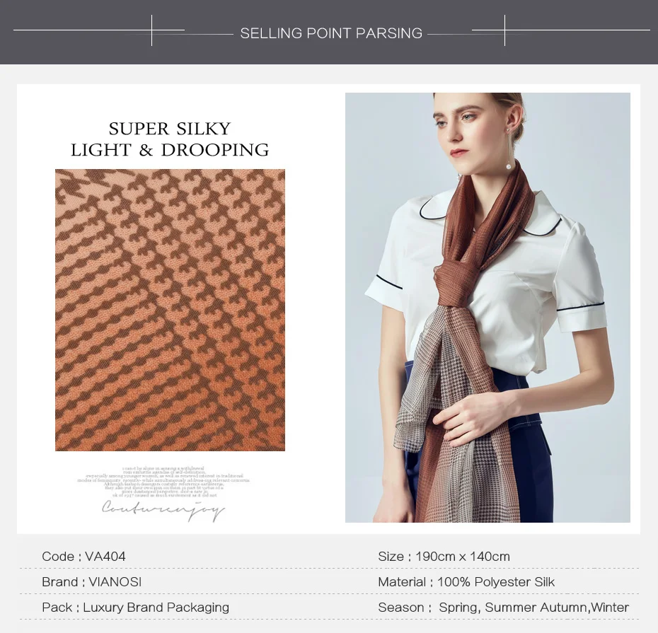 2 scarf silk