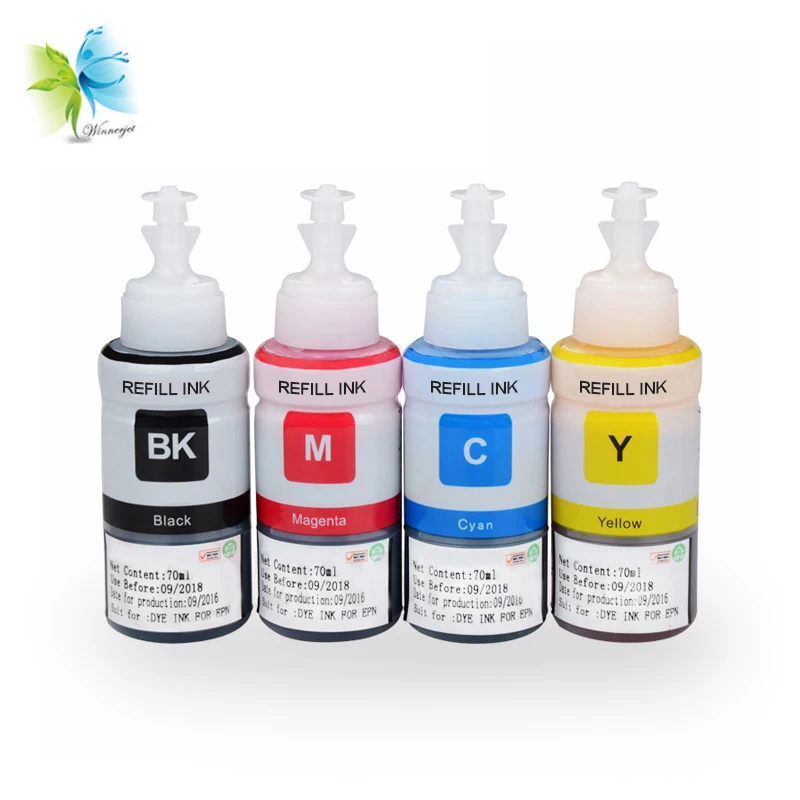 

4 Bottle Universal Compatible Dye Ink for Canon PIXMA MG4240 MG4140 MG3540 MG3240 MG3140 MG2240 MG2140 Printer