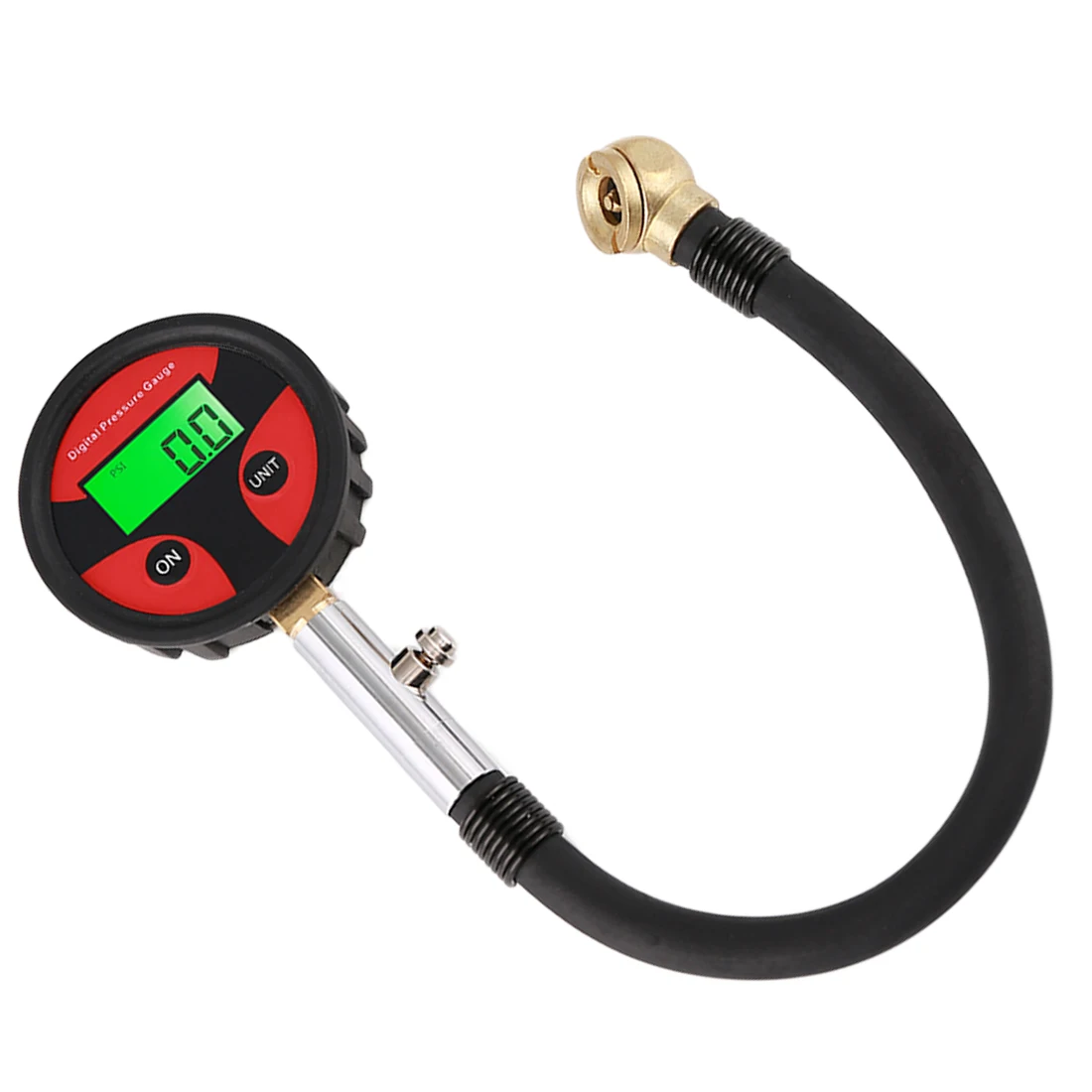 

0-200PSI Instrument Ball Head Universal Tire LCD Digital Pressure Gauge Internal Have Battery Cycle Car Truck 4 Units Available