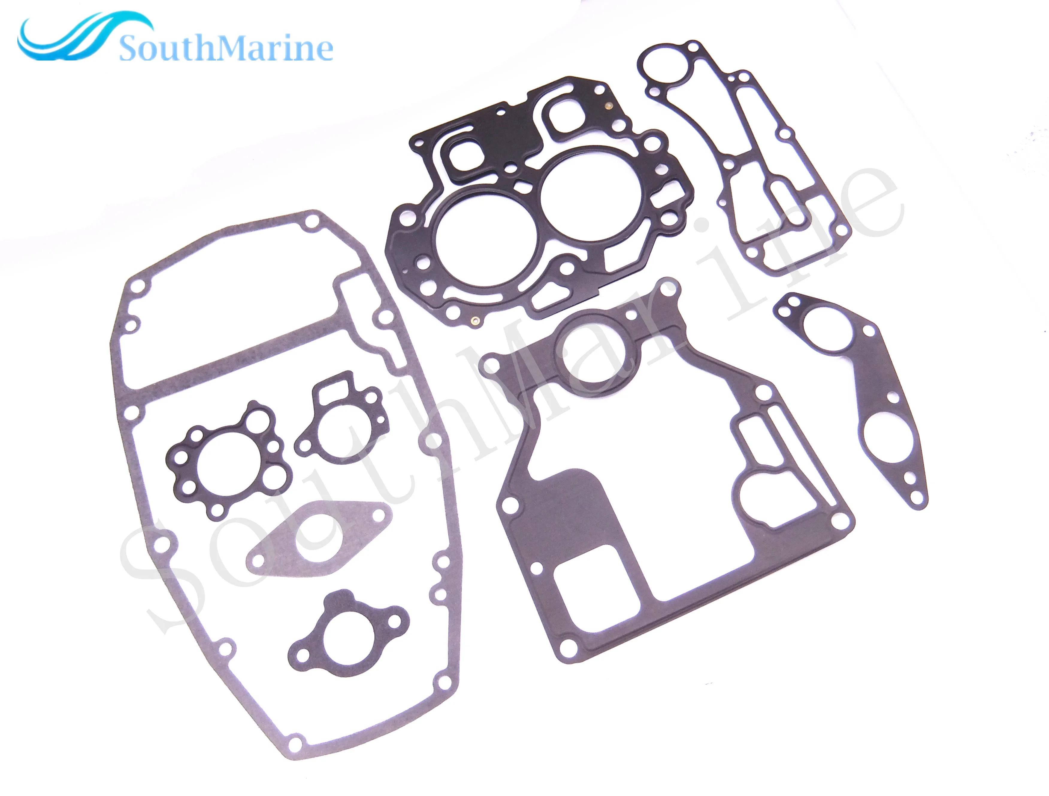 Подвесной двигателя полный Мощность головы прокладка комплект для Yamaha F15 моторная лодка