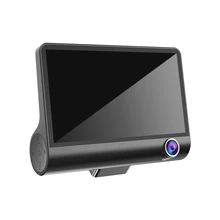 4 pollici HD 1080 P Tre Lenti Dell’automobile del Precipitare Della Macchina Fotografica di Visione Notturna Cam Video Registratore di Guida